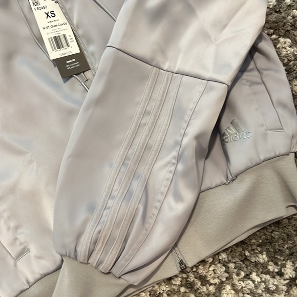 Adidas Glam On Bomber Jacket size xs - Picture 4 of 5
